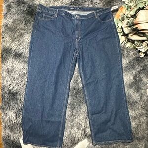 Old Navy Men's Dark Blue Relaxed Jeans